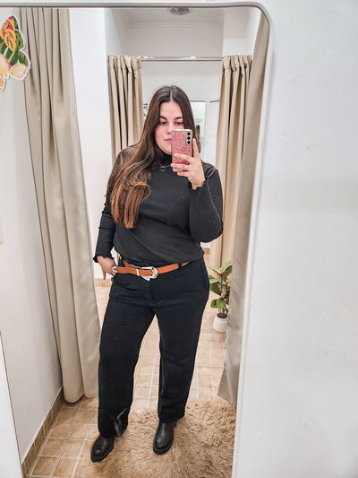 Pantalón sastrero de algodón Choquer