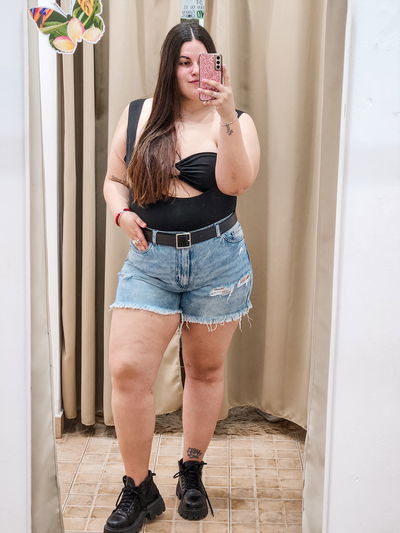Short de jeans Lot claro
