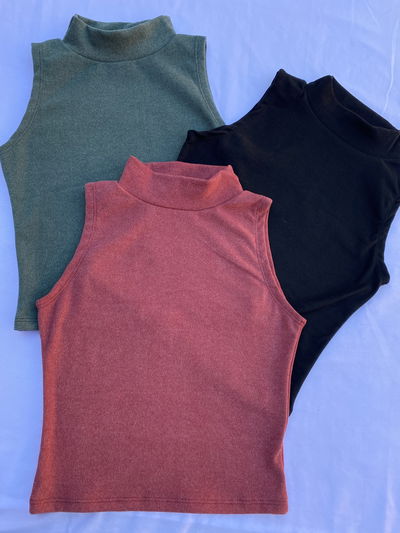 Musculosa media polera
