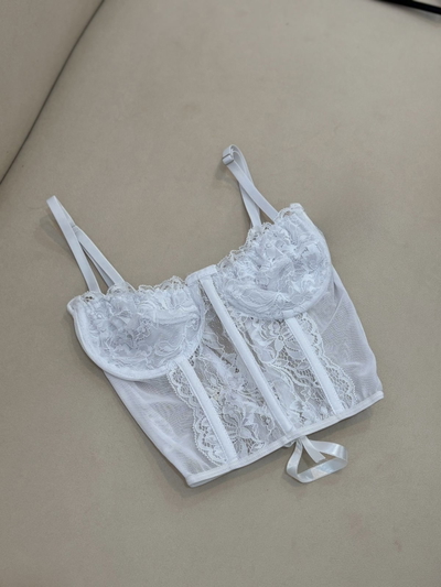 Corset Selena Blanco