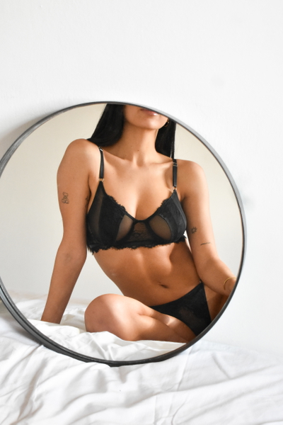 Conjunto Fedra Negro 
