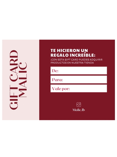 Gift Card Malic 