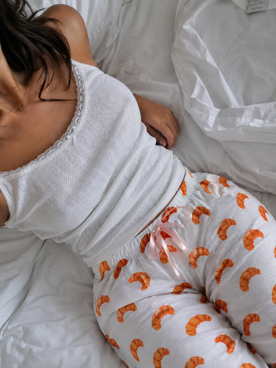 Pantalón Pijama Plush Medialunas