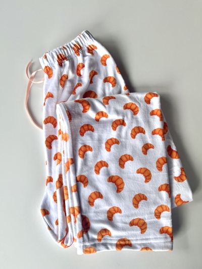 Pantalón Pijama Plush Medialunas