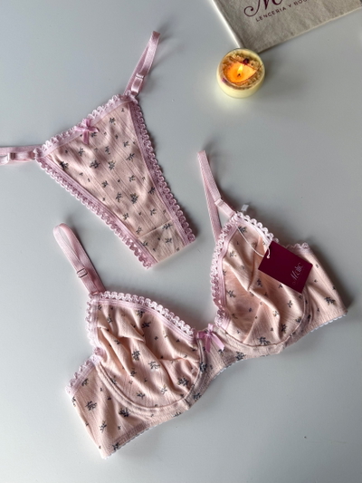 Conjunto Fiorella Rosa