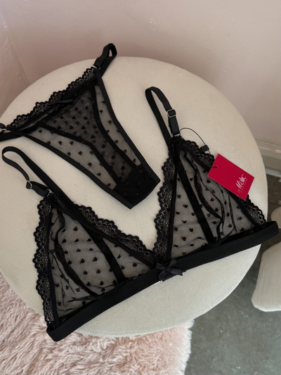 Conjunto Julieta Negro 