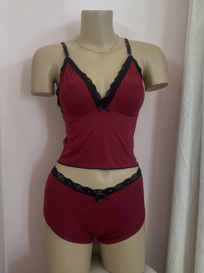 Pijama Noa Bordo 
