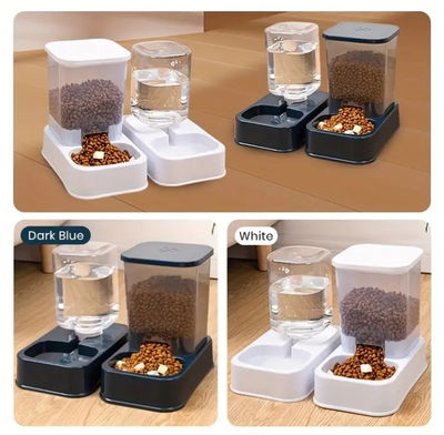 Combo dispenseros de alimento y agua