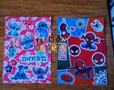 Plancha de Stickers Personajes