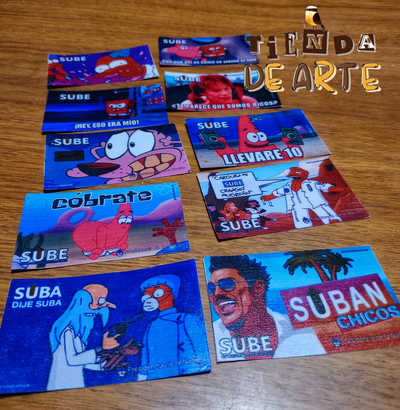 Stickers para tarjeta SUBE ⬆️