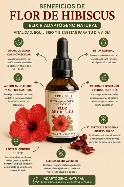 TINTURA MADRE FLOR DE JAMAICA