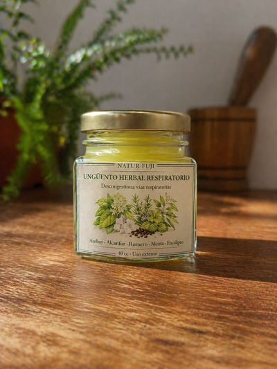 UNGUENTO HERBAL RESPIRATORIO