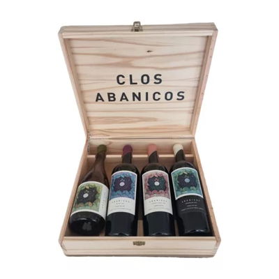 CLOS ABANICOS ( 4 VARIEDADES ) ( CAJA DE MADERA PREMIUM )