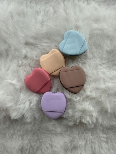 ESPONJA PARA POLVO X5 - LOVE