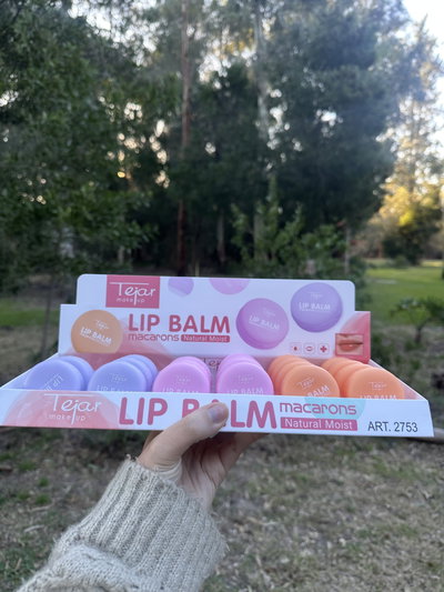 LIP BALM MACARRONS FRUTALES  