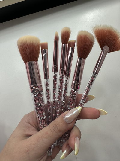 SET DE BROCHAS STRASS 