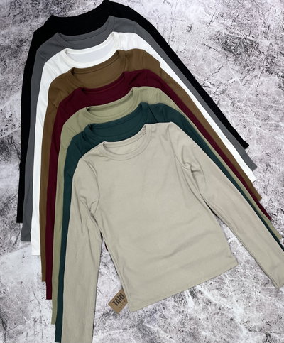 Camiseta m/larga básica morley