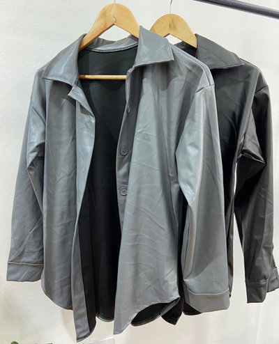 Camisaco de cuerina 