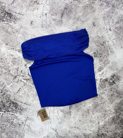Top tul y micro cuello bote