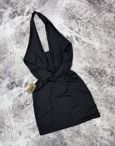Vestido buche glitter