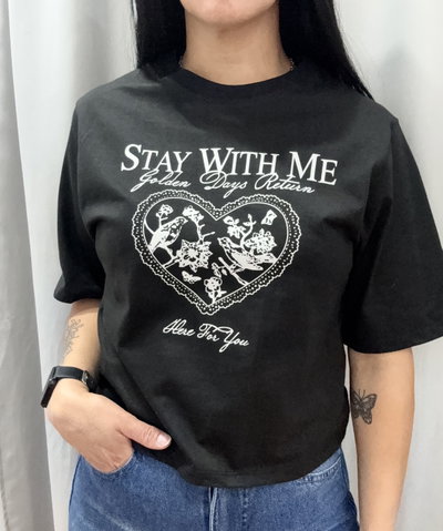 Remera STAY WITH ME