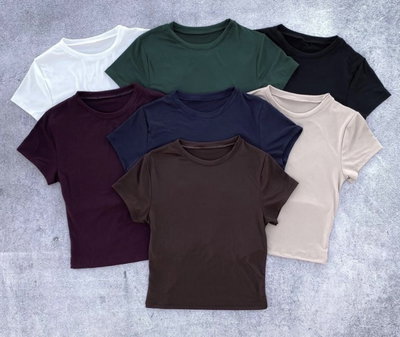 Remera básica modal soft