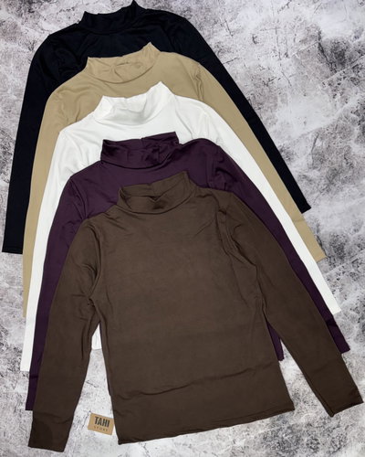 Camiseta m/polera modal soft