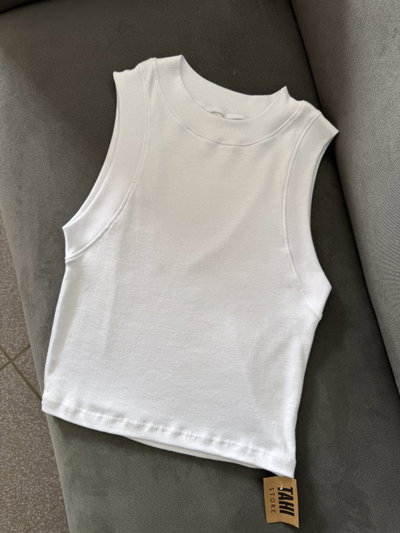 Musculosa ribb algodon