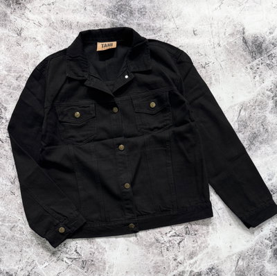 CAMPERA OVERSIZE NEGRA