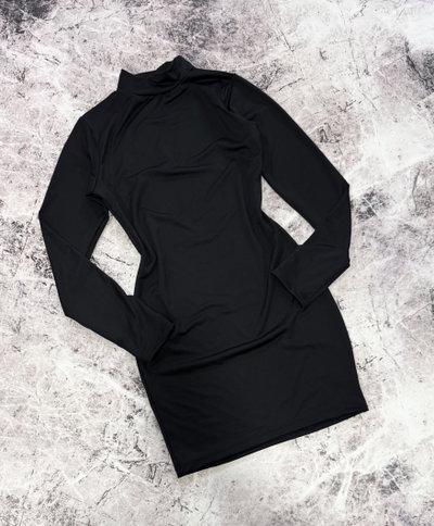 Vestido media polera lycra 