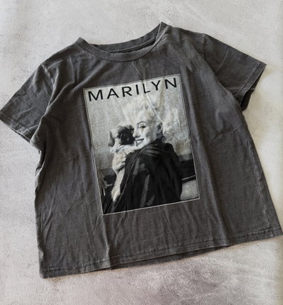 Remera oversize MARILYN nevada