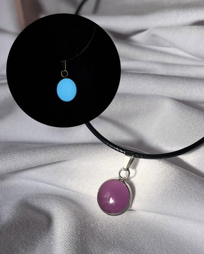 Collar Lila Energético 