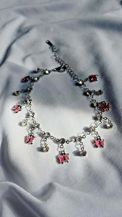 Pulseras Mariposas y Stras