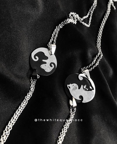 Yin Yang gatito y perrito para compartir 