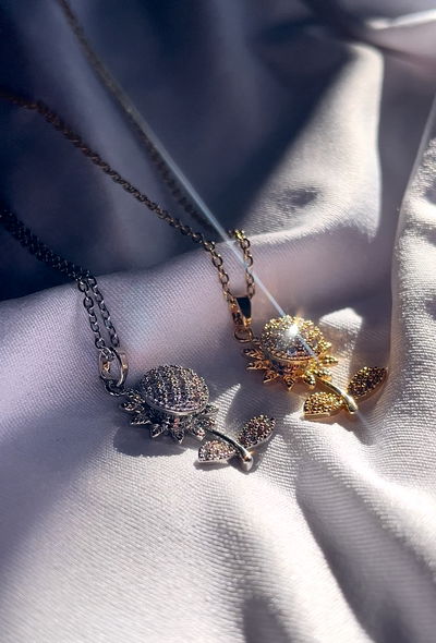 Collares Giratorios Girasol 