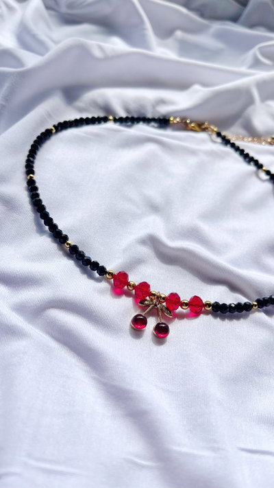 Collar Cereza Gold 