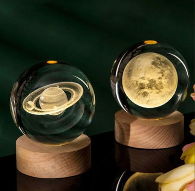 Esfera velador universo Led