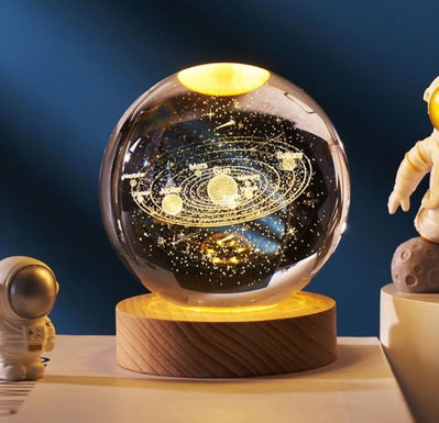 Esfera velador universo Led