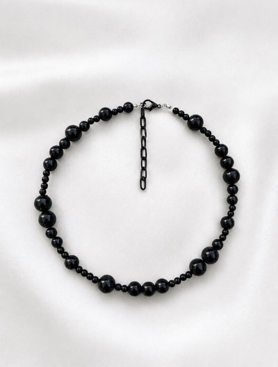 Perlas irregulares black