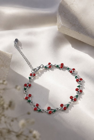 Pulsera cerezas
