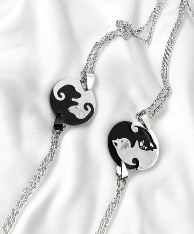 Yin Yang gatito y perrito para compartir 