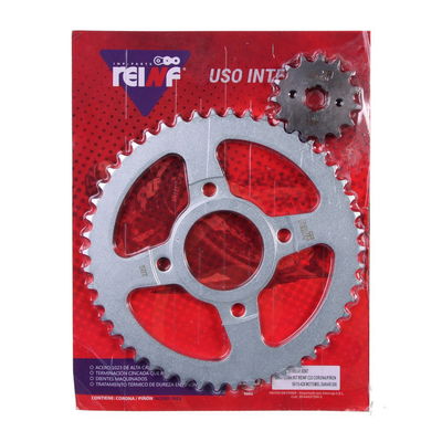 KIT CORONA/PIÑON 50/15-428 MOTOMEL DAKAR 200