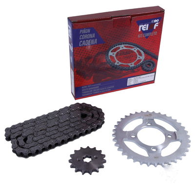 KIT COMPLETO CORONA/PIÑON/CADENA 36/15-428/110L SMASH/TRIP/ENERGY/ZB/ KN8/ 110CC