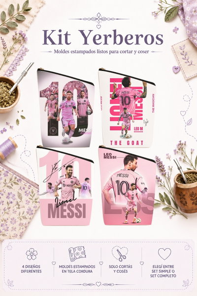 Moldes Estampados - Kit yerba MOD 253