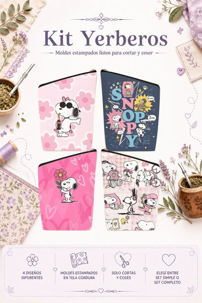 Moldes Estampados - Kit yerba MOD 246