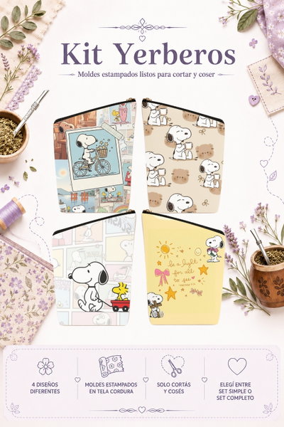 Moldes Estampados - Kit yerba MOD 247