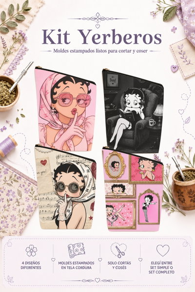 Moldes Estampados - Kit yerba MOD 772