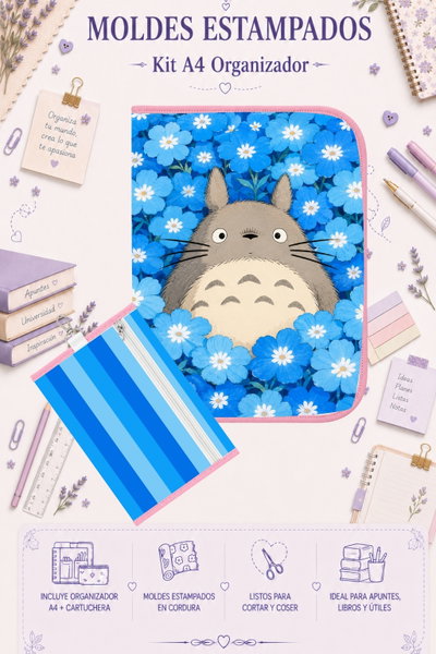 Moldes Estampados - Kit Organizador A4 690