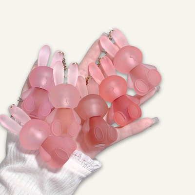 Labial conejito con llavero - Gege Bear