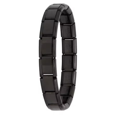 Brazalete Charm Italiano Negro